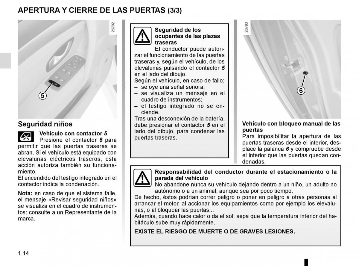 Renault Laguna III 3 manual del propietario / page 20