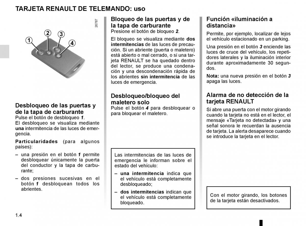 Renault Laguna III 3 manual del propietario / page 10