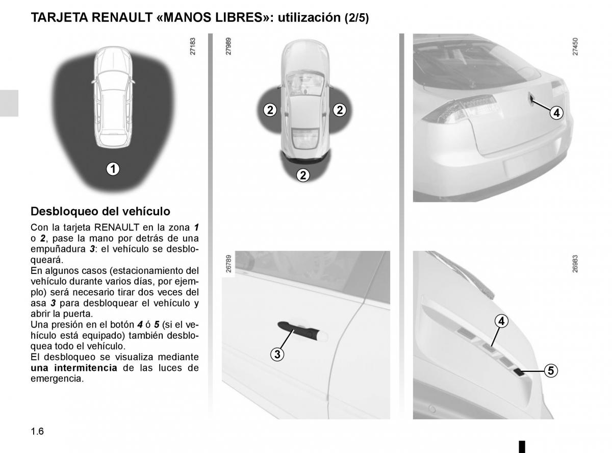Renault Laguna III 3 manual del propietario / page 12