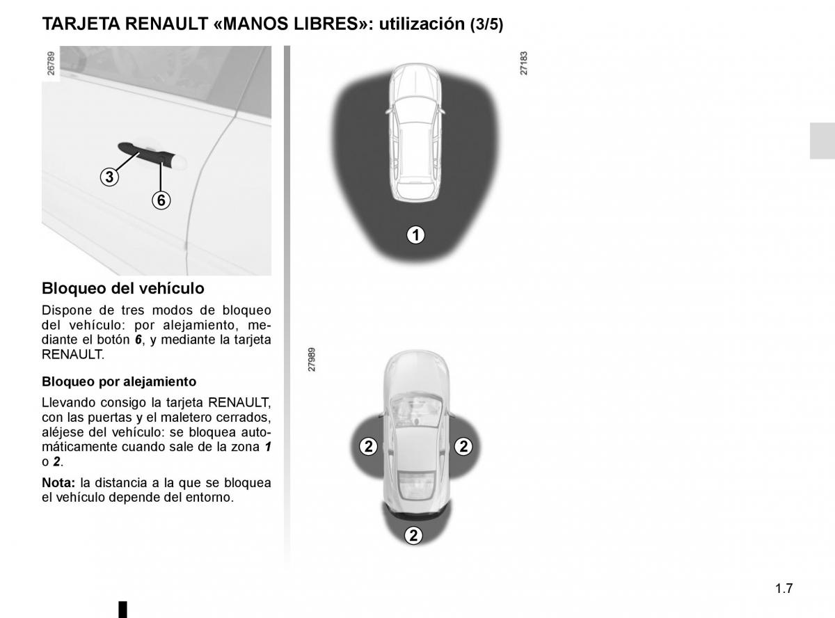 Renault Laguna III 3 manual del propietario / page 13