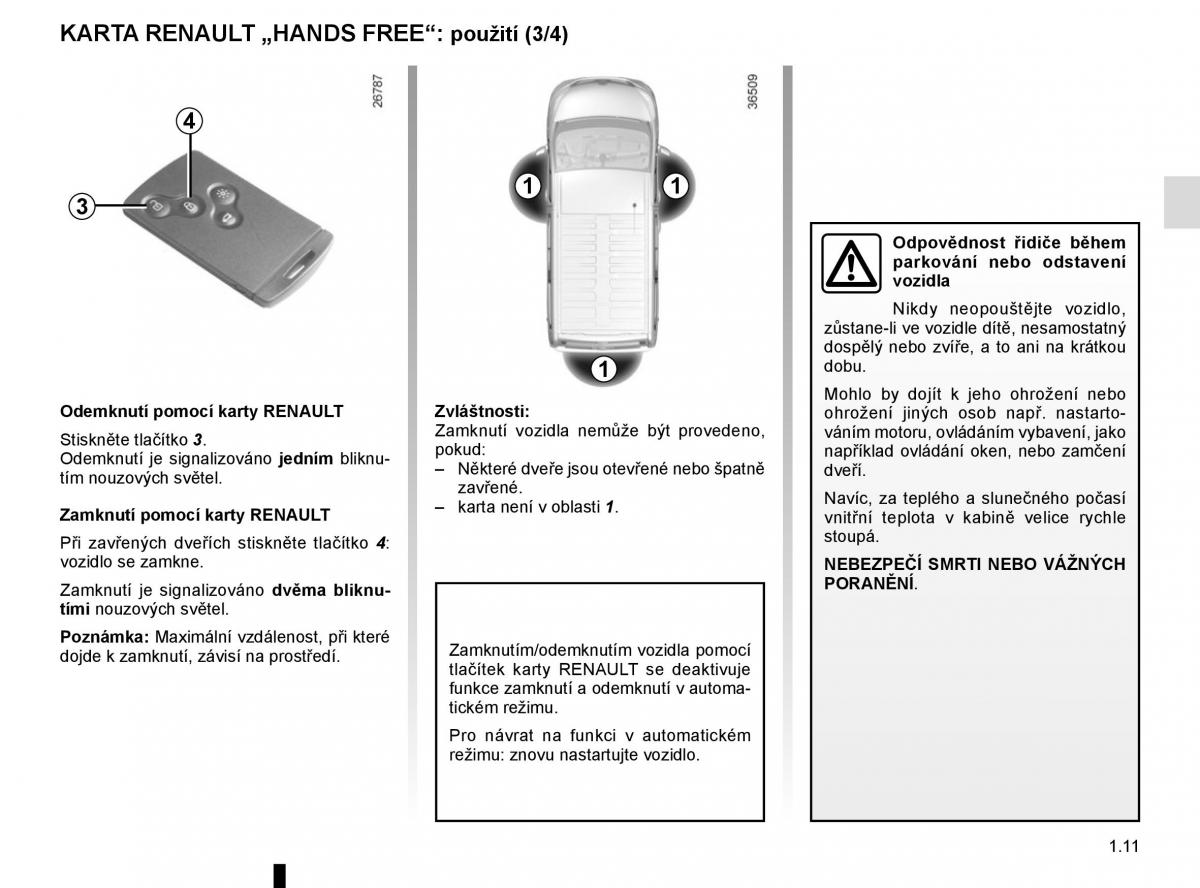 Renault Trafic III 3 navod k obsludze / page 17