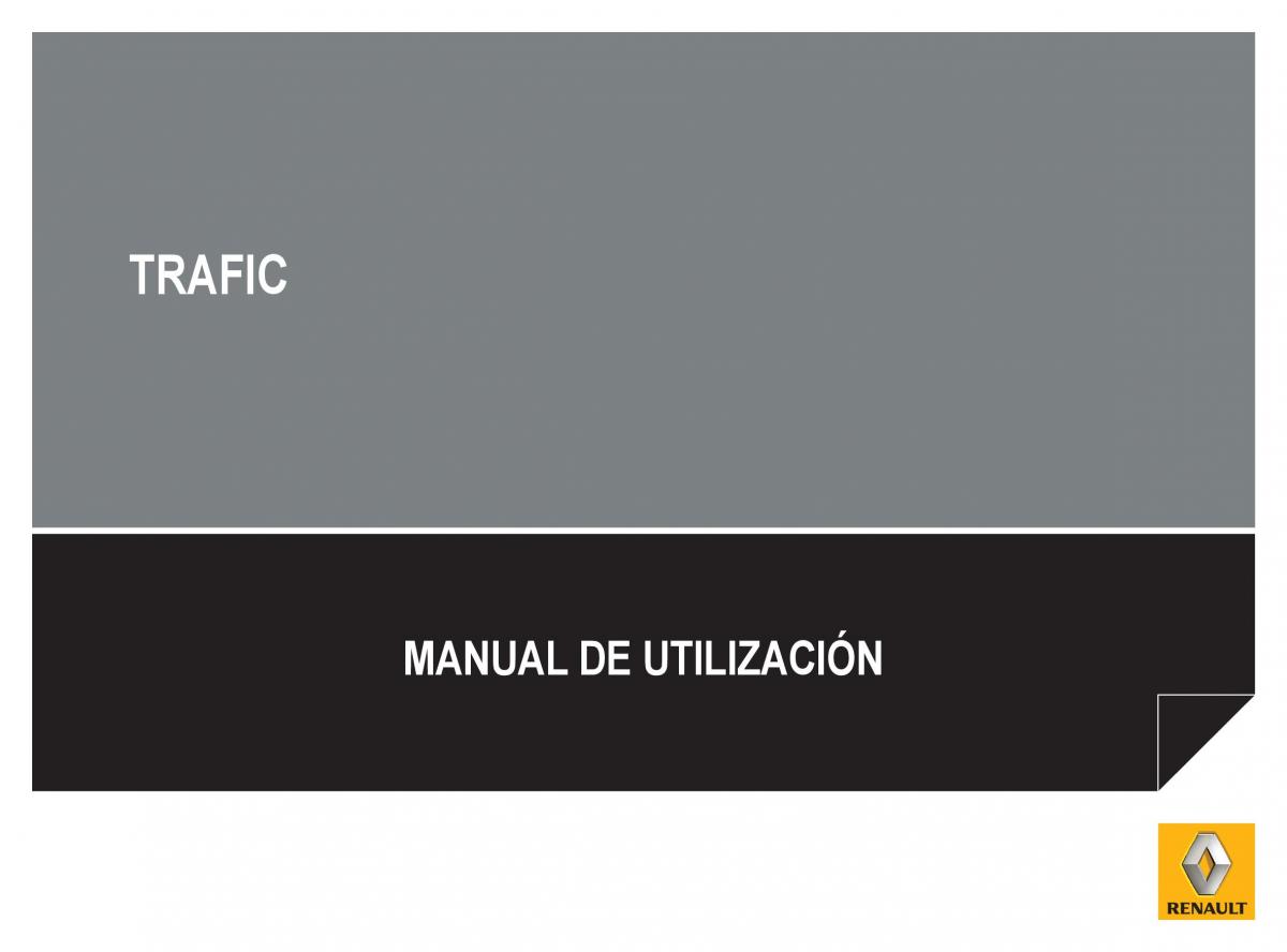 Renault Trafic III 3 manual del propietario / page 1