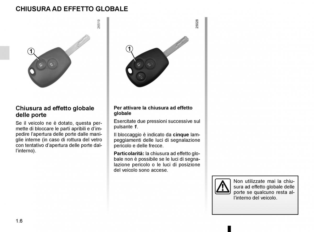 Renault Trafic III 3 manuale del proprietario / page 12