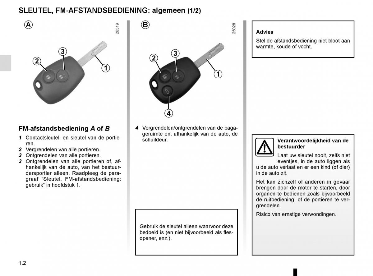 Renault Trafic III 3 handleiding / page 8