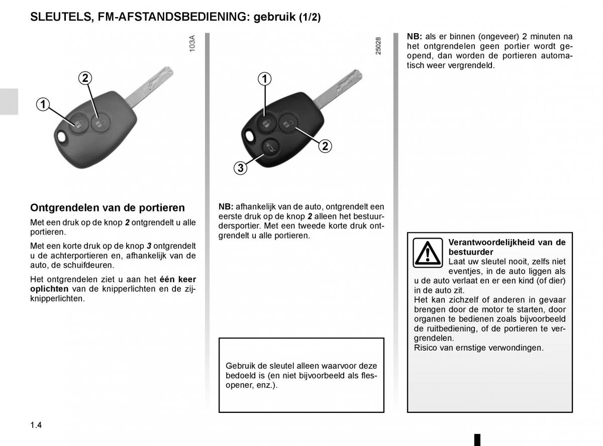 Renault Trafic III 3 handleiding / page 10