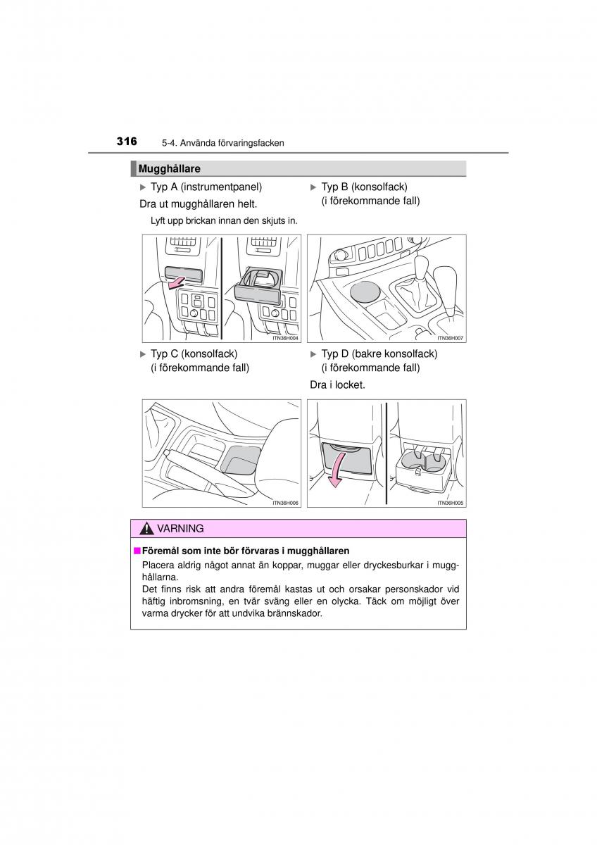 Toyota Hilux VII 7 instruktionsbok / page 316