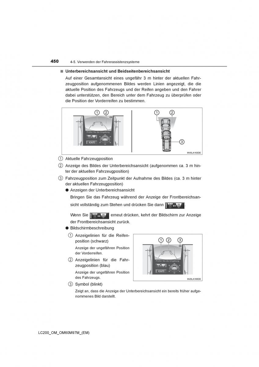 Toyota Land Cruiser J200 Handbuch / page 450