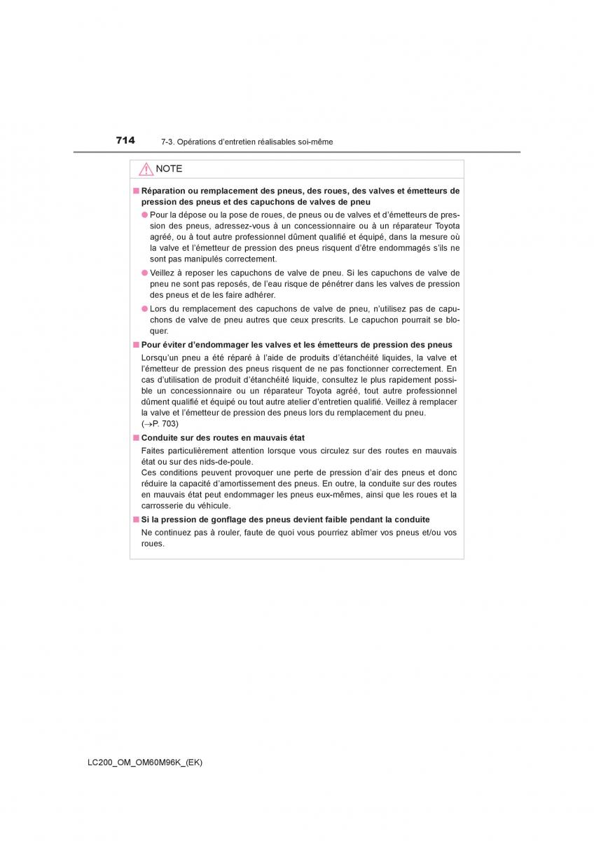 Toyota Land Cruiser J200 manuel du proprietaire / page 714