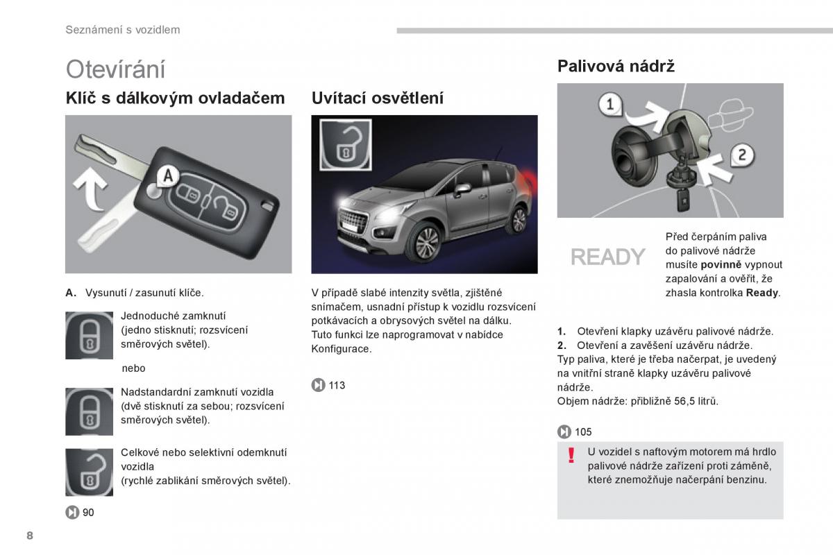 Peugeot 3008 Hybrid navod k obsludze / page 10