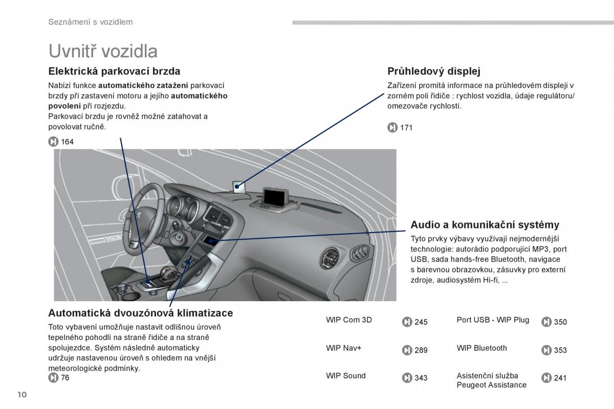 Peugeot 3008 Hybrid navod k obsludze / page 12