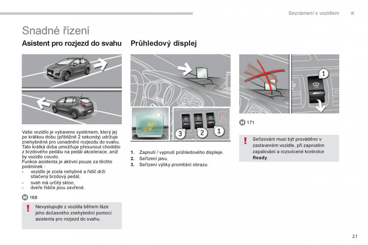 Peugeot 3008 Hybrid navod k obsludze / page 23