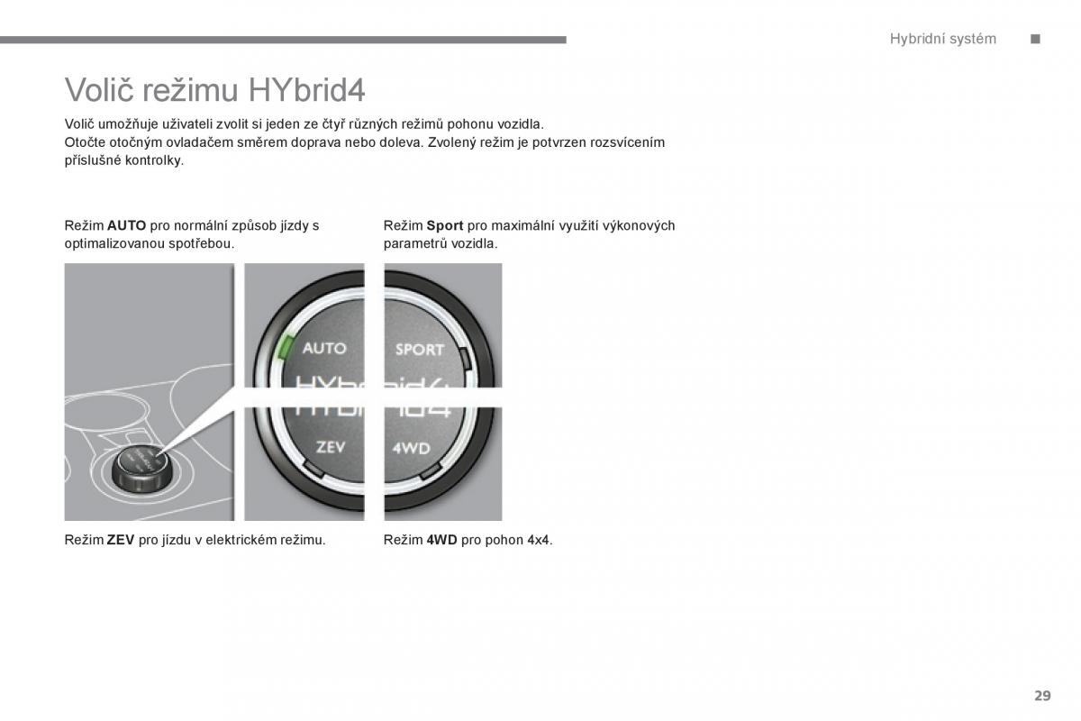 Peugeot 3008 Hybrid navod k obsludze / page 31