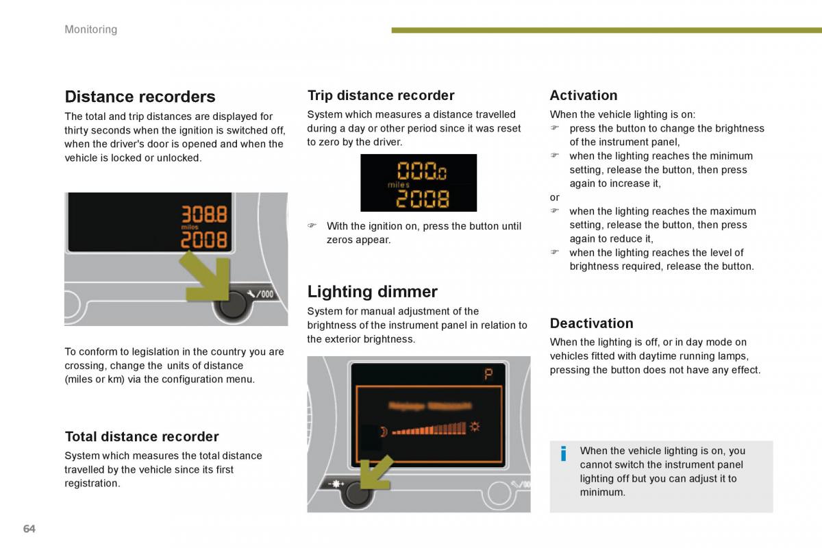 Peugeot 3008 Hybrid owners manual / page 66