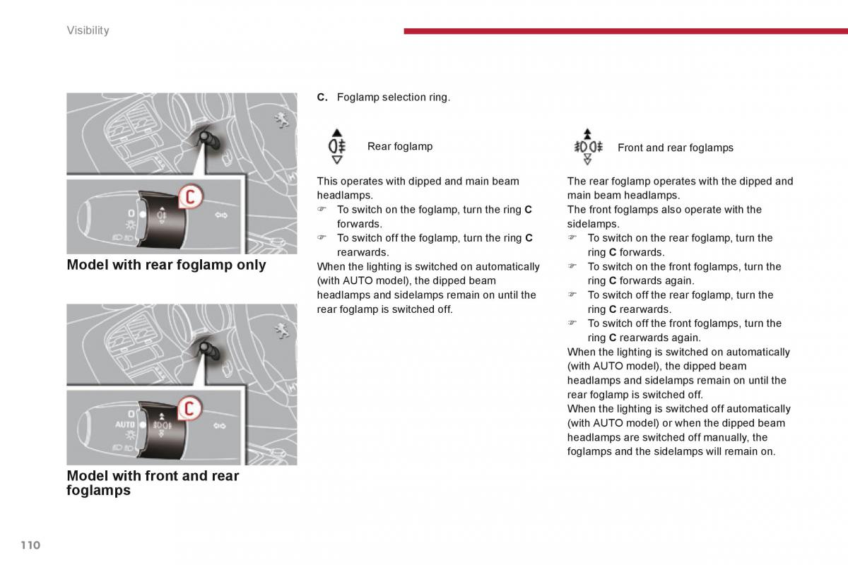 manual  Peugeot 3008 Hybrid owners manual / page 112