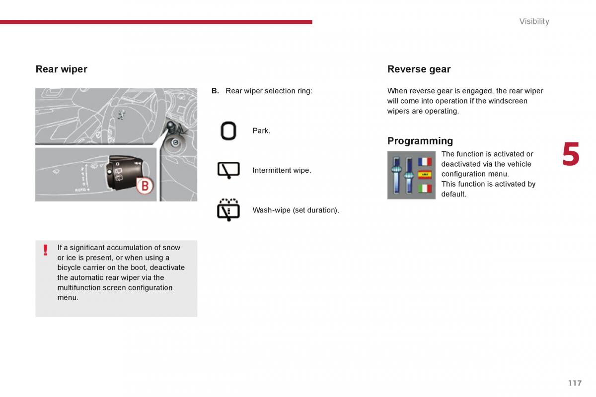 manual  Peugeot 3008 Hybrid owners manual / page 119