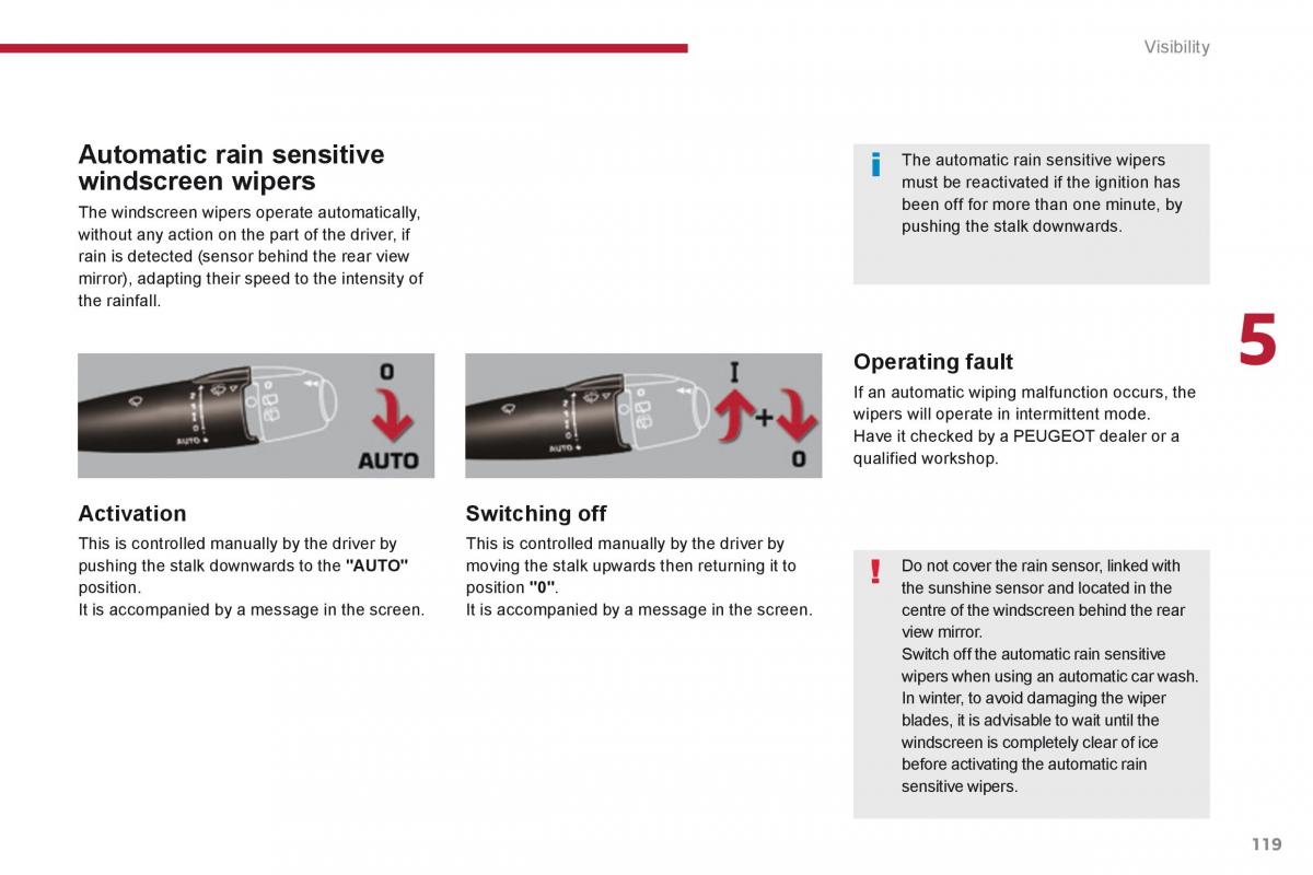 manual  Peugeot 3008 Hybrid owners manual / page 121
