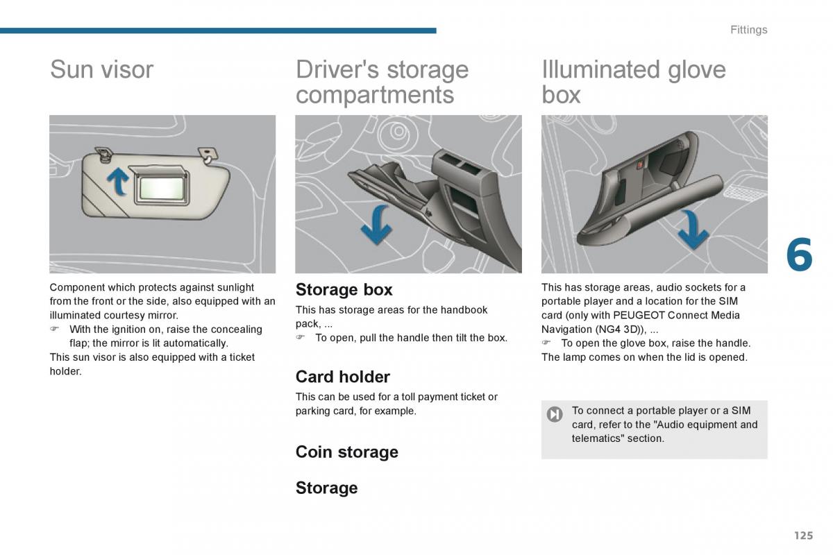 manual  Peugeot 3008 Hybrid owners manual / page 127