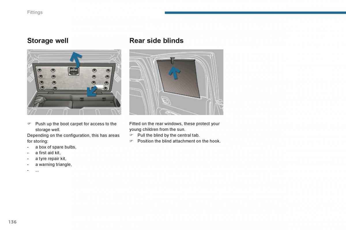 manual  Peugeot 3008 Hybrid owners manual / page 138