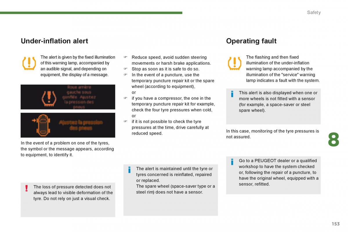 manual  Peugeot 3008 Hybrid owners manual / page 155