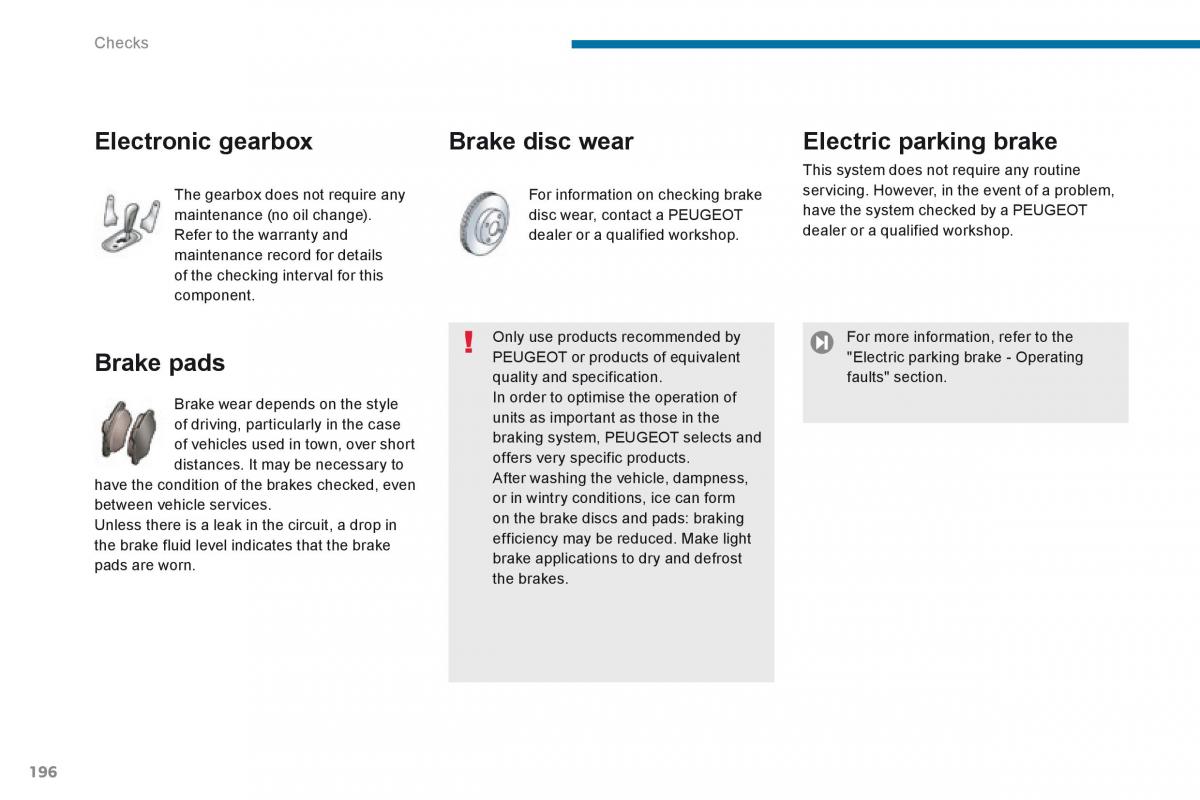 manual  Peugeot 3008 Hybrid owners manual / page 198