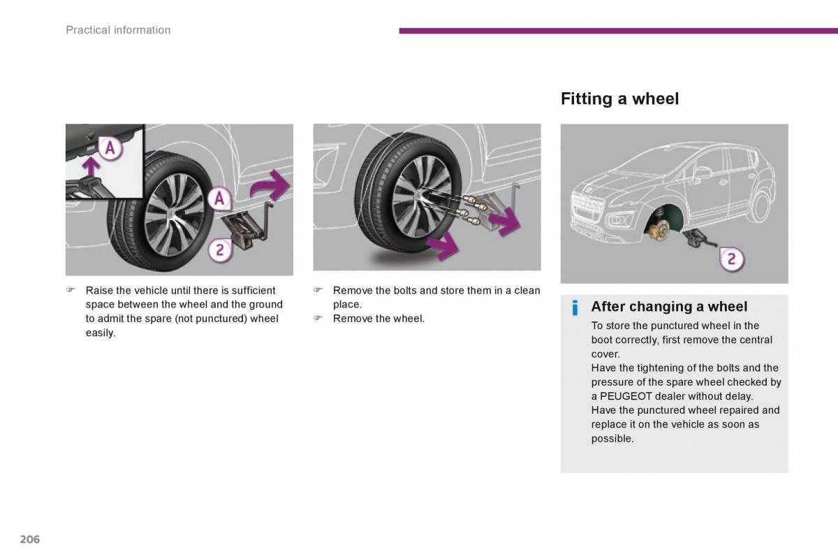 manual  Peugeot 3008 Hybrid owners manual / page 208