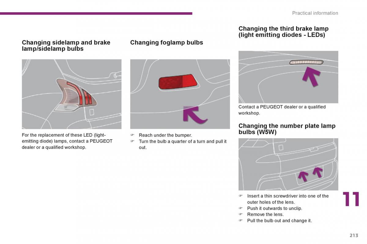 manual  Peugeot 3008 Hybrid owners manual / page 215