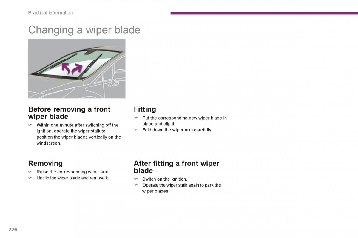 manual  Peugeot 3008 Hybrid owners manual / page 228