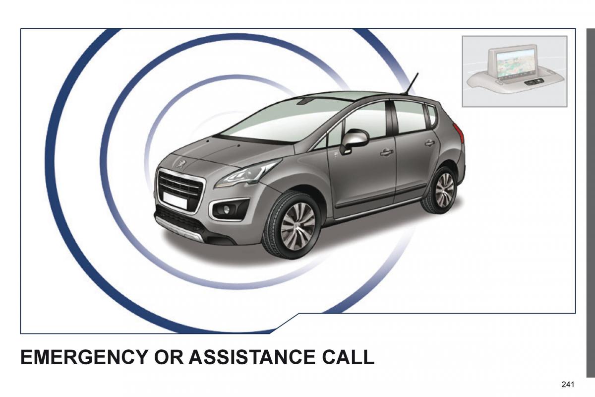 manual  Peugeot 3008 Hybrid owners manual / page 243
