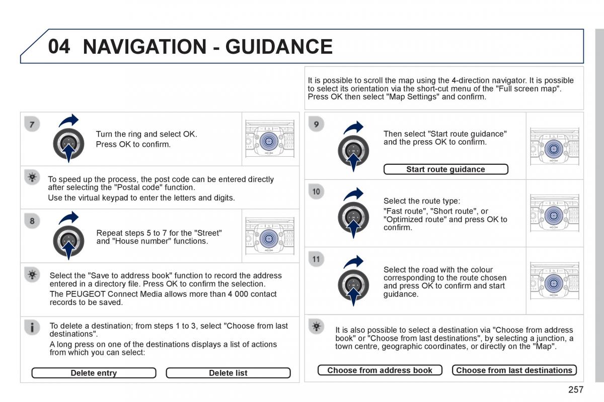 manual  Peugeot 3008 Hybrid owners manual / page 259