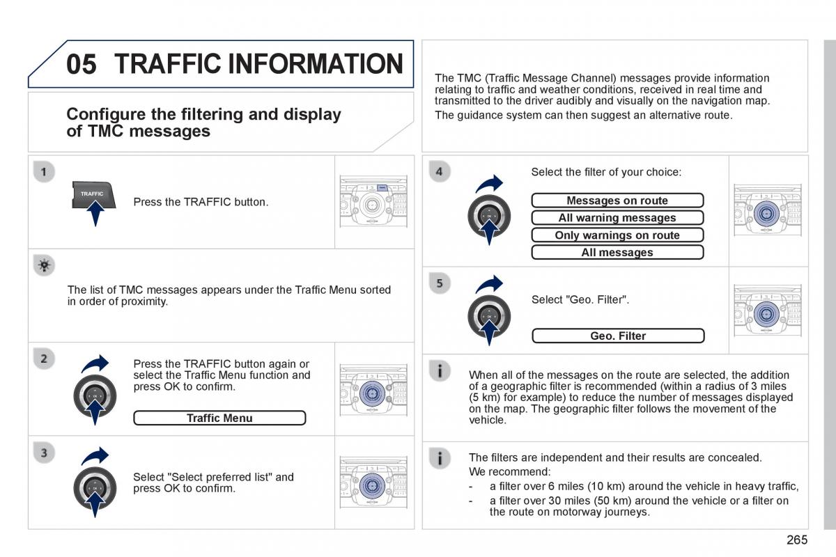 manual  Peugeot 3008 Hybrid owners manual / page 267