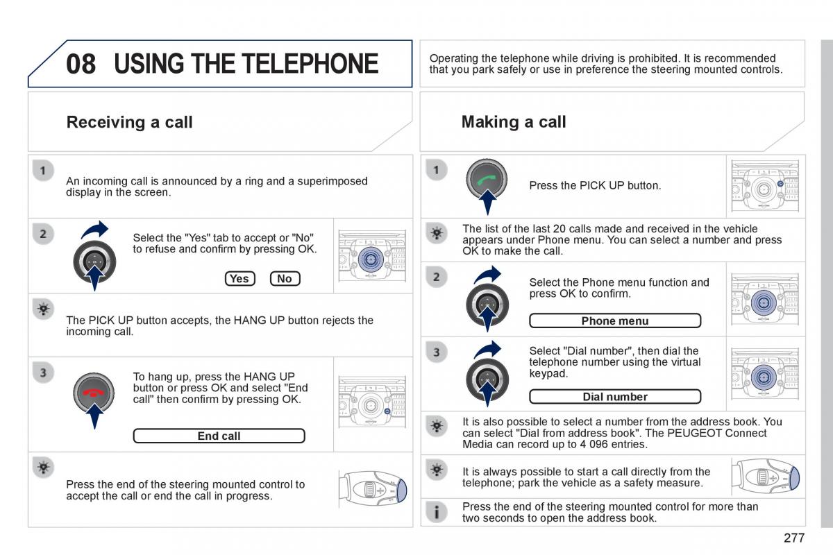 manual  Peugeot 3008 Hybrid owners manual / page 279