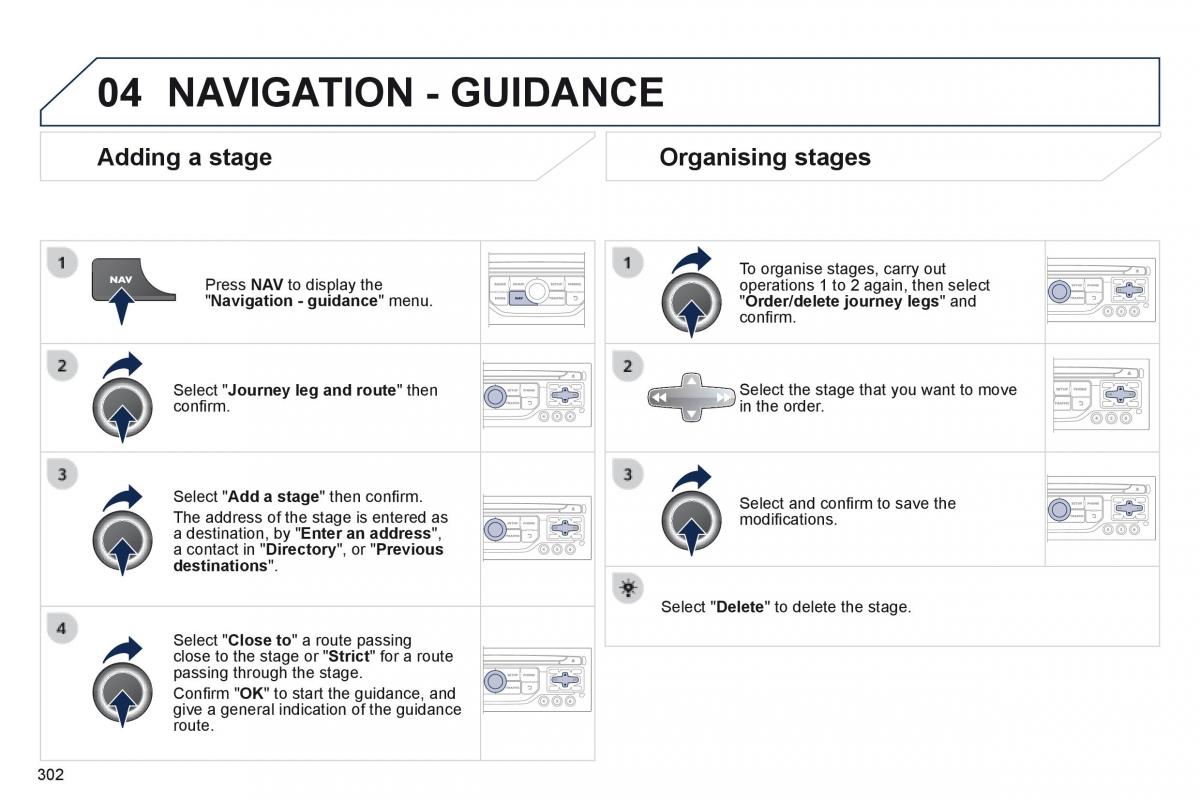 manual  Peugeot 3008 Hybrid owners manual / page 304