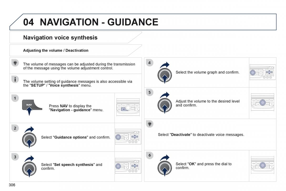 manual  Peugeot 3008 Hybrid owners manual / page 308