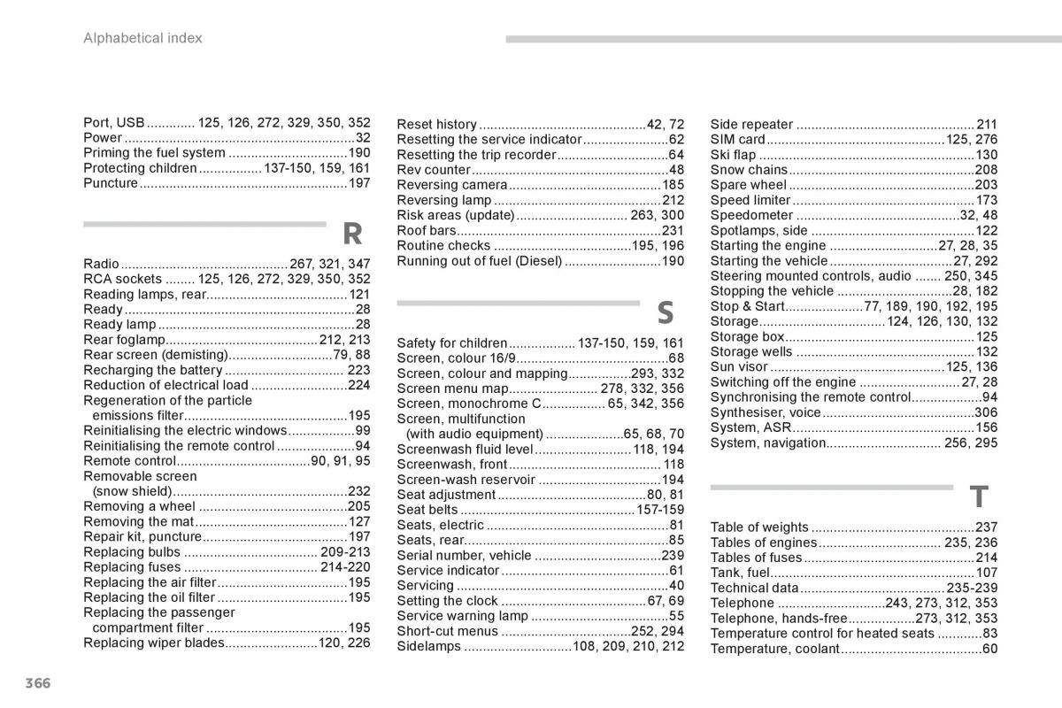 Peugeot 3008 Hybrid owners manual / page 368