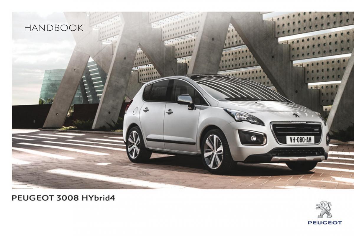 Peugeot 3008 Hybrid owners manual / page 1
