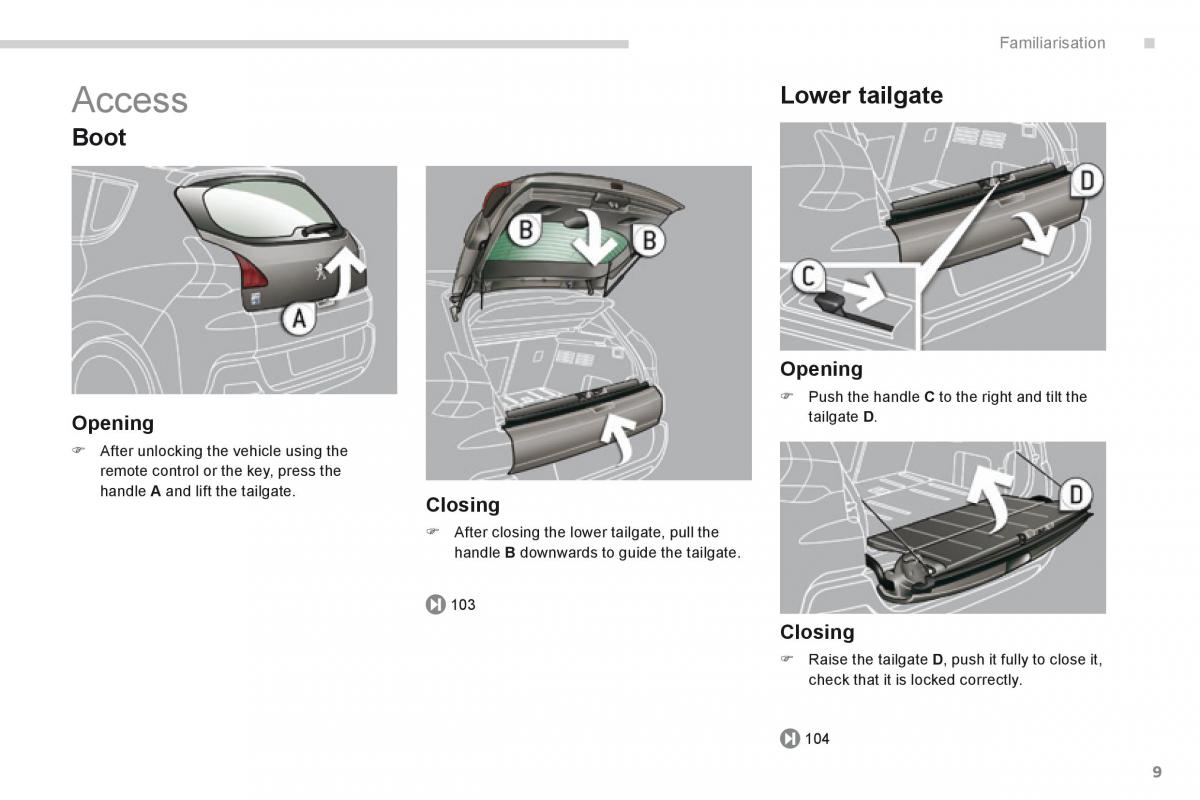 Peugeot 3008 Hybrid owners manual / page 11