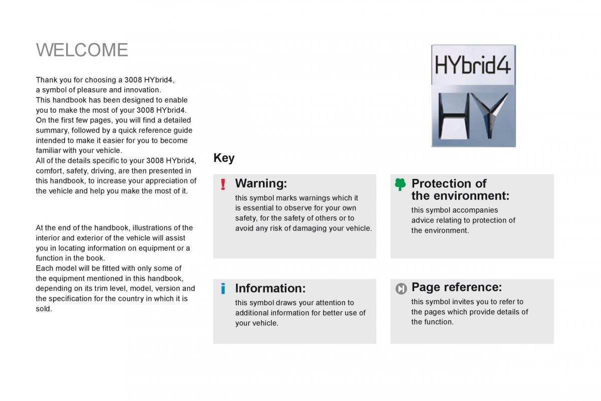 Peugeot 3008 Hybrid owners manual / page 3