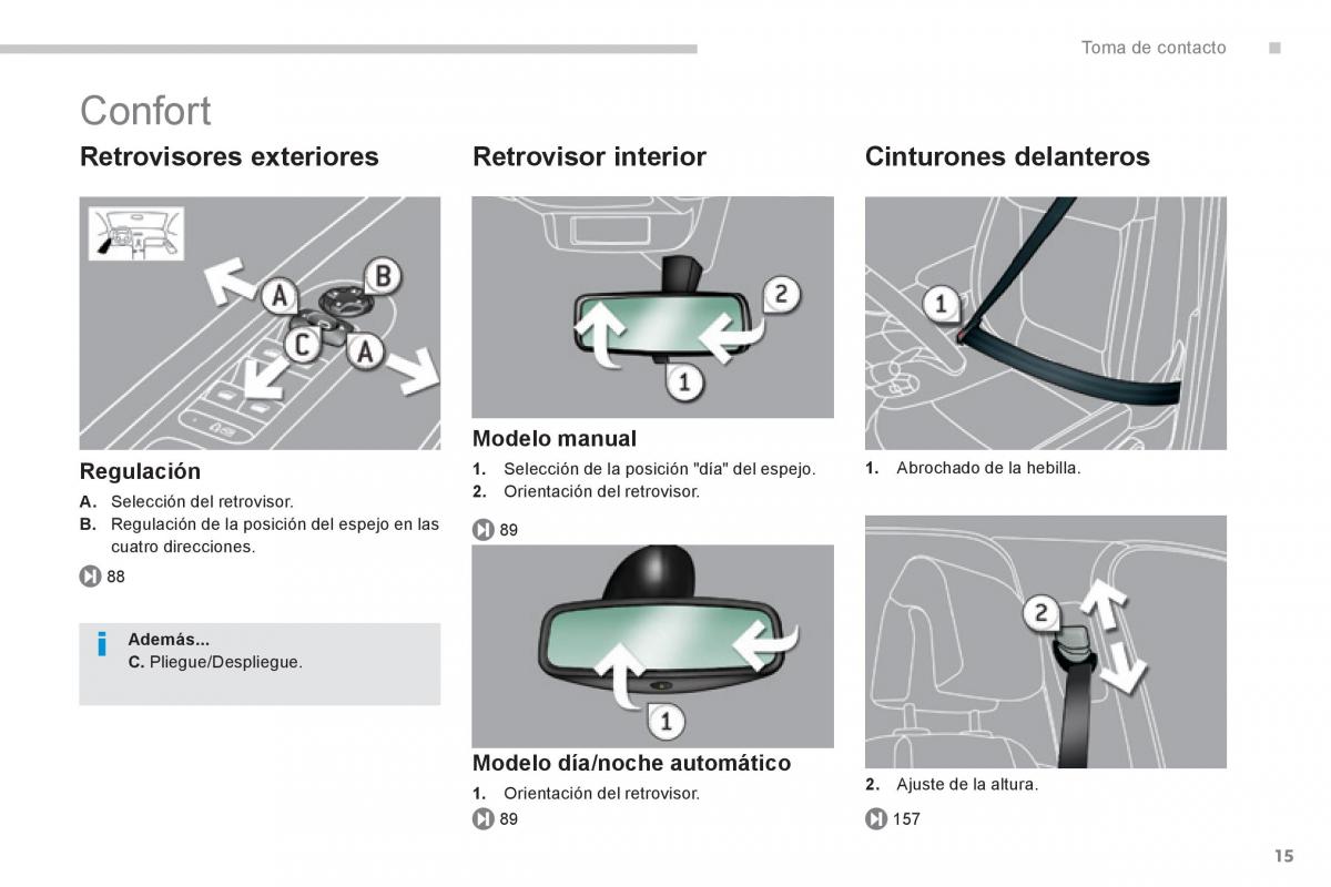 Peugeot 3008 Hybrid manual del propietario / page 17