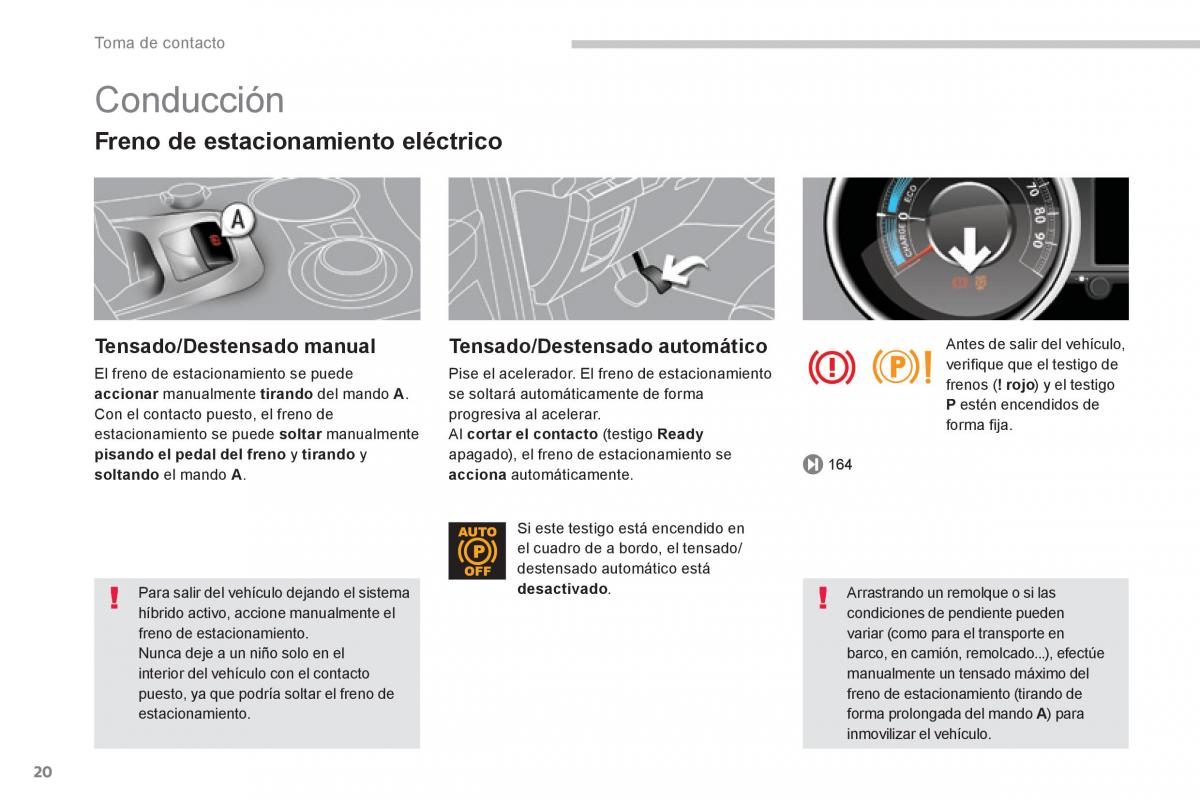 Peugeot 3008 Hybrid manual del propietario / page 22