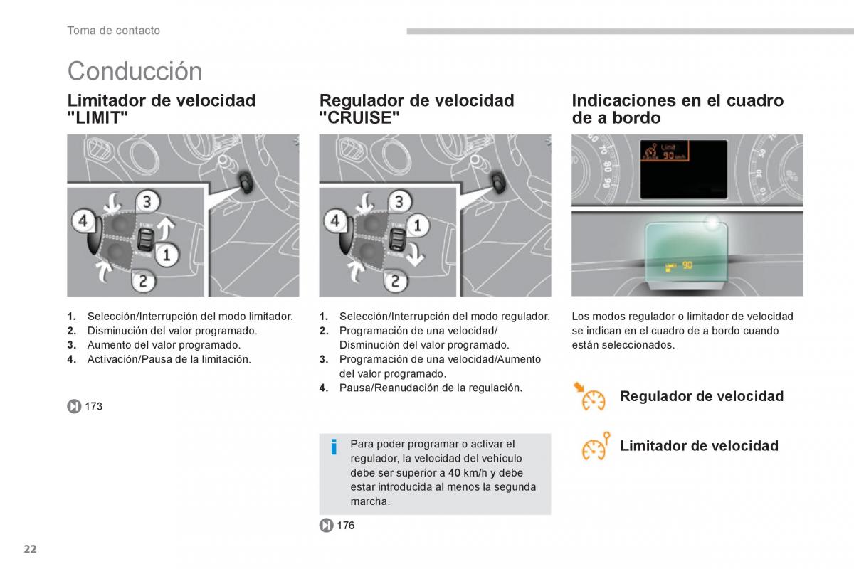 Peugeot 3008 Hybrid manual del propietario / page 24