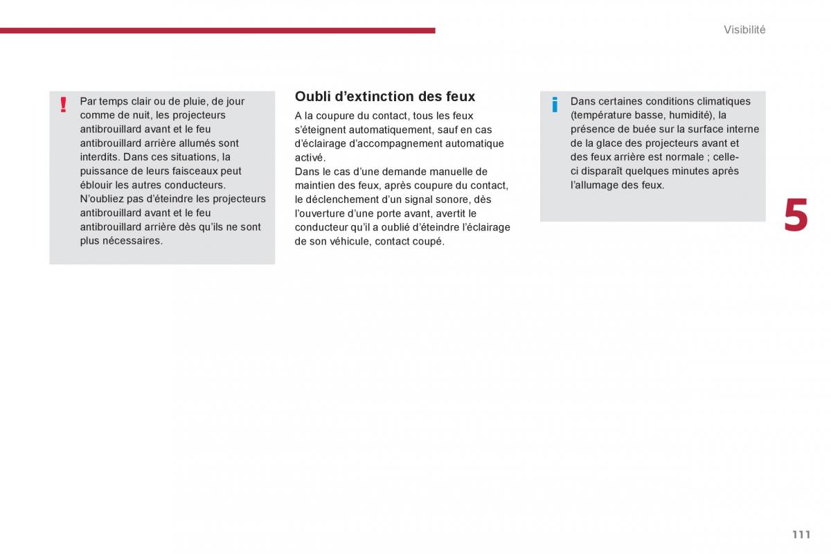 Peugeot 3008 Hybrid manuel du proprietaire / page 113