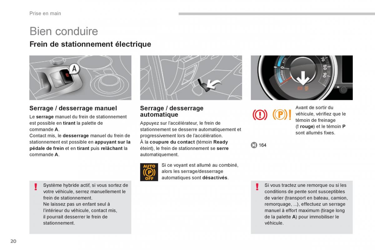 Peugeot 3008 Hybrid manuel du proprietaire / page 22