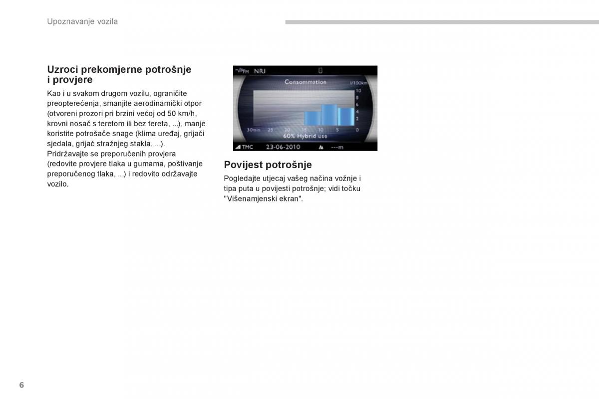 Peugeot 3008 Hybrid vlasnicko uputstvo / page 8
