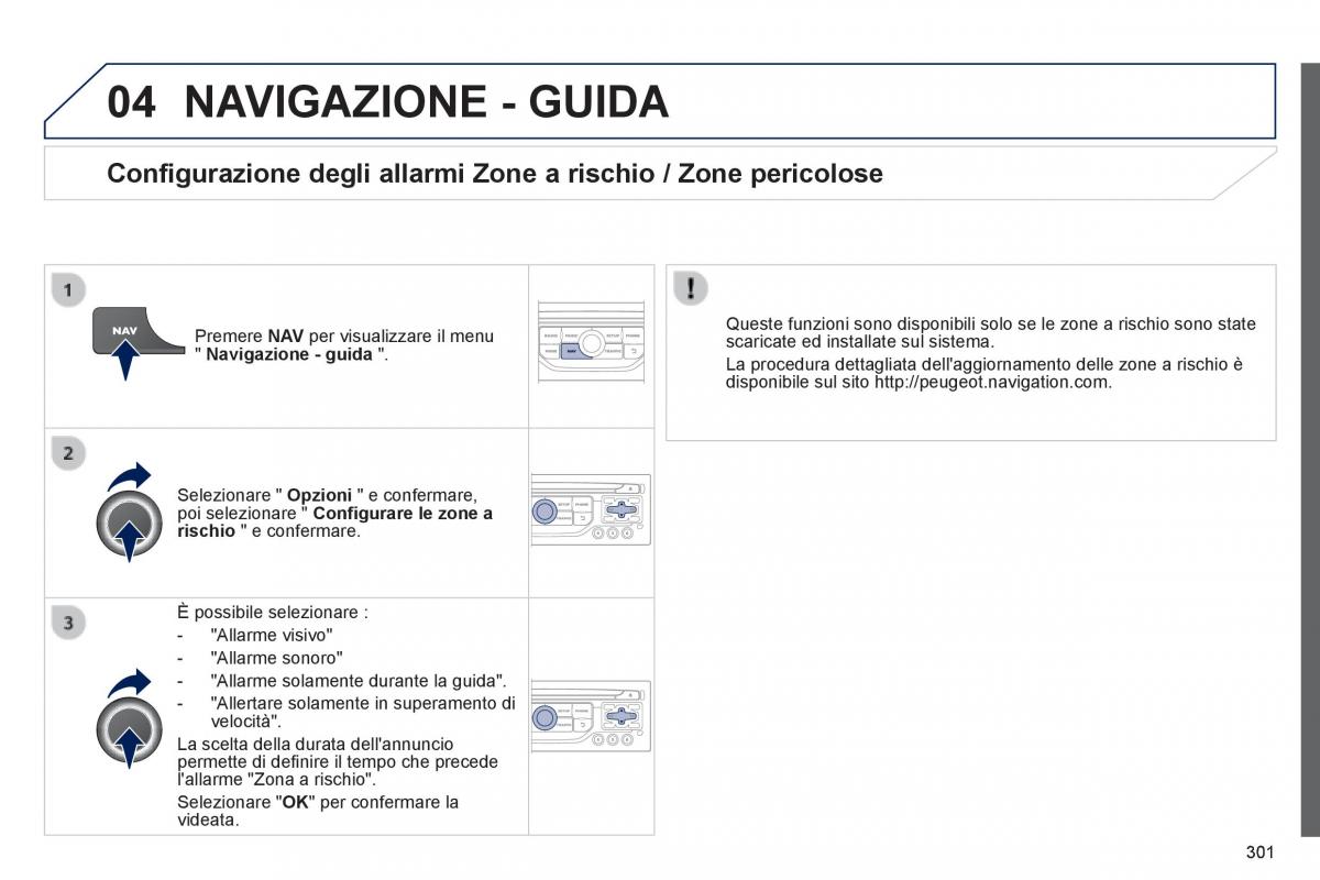 Peugeot 3008 Hybrid manuale del proprietario / page 303