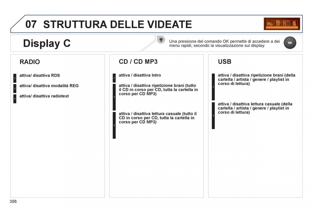 Peugeot 3008 Hybrid manuale del proprietario / page 358