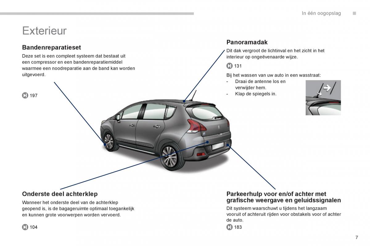 Peugeot 3008 Hybrid handleiding / page 9