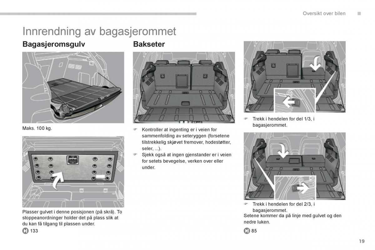 Peugeot 3008 Hybrid bruksanvisningen / page 21