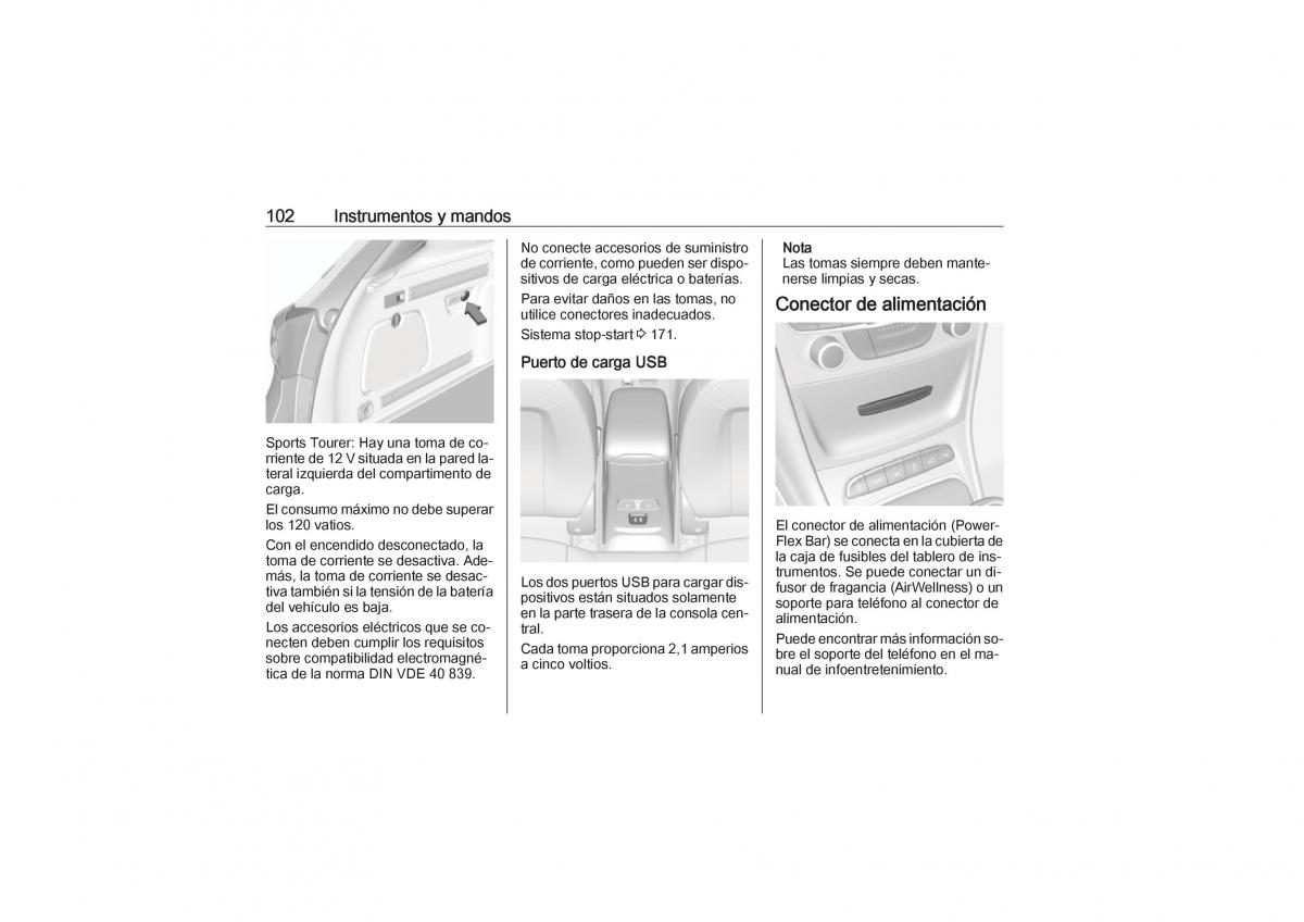 Opel Astra K V 5 manual del propietario / page 104