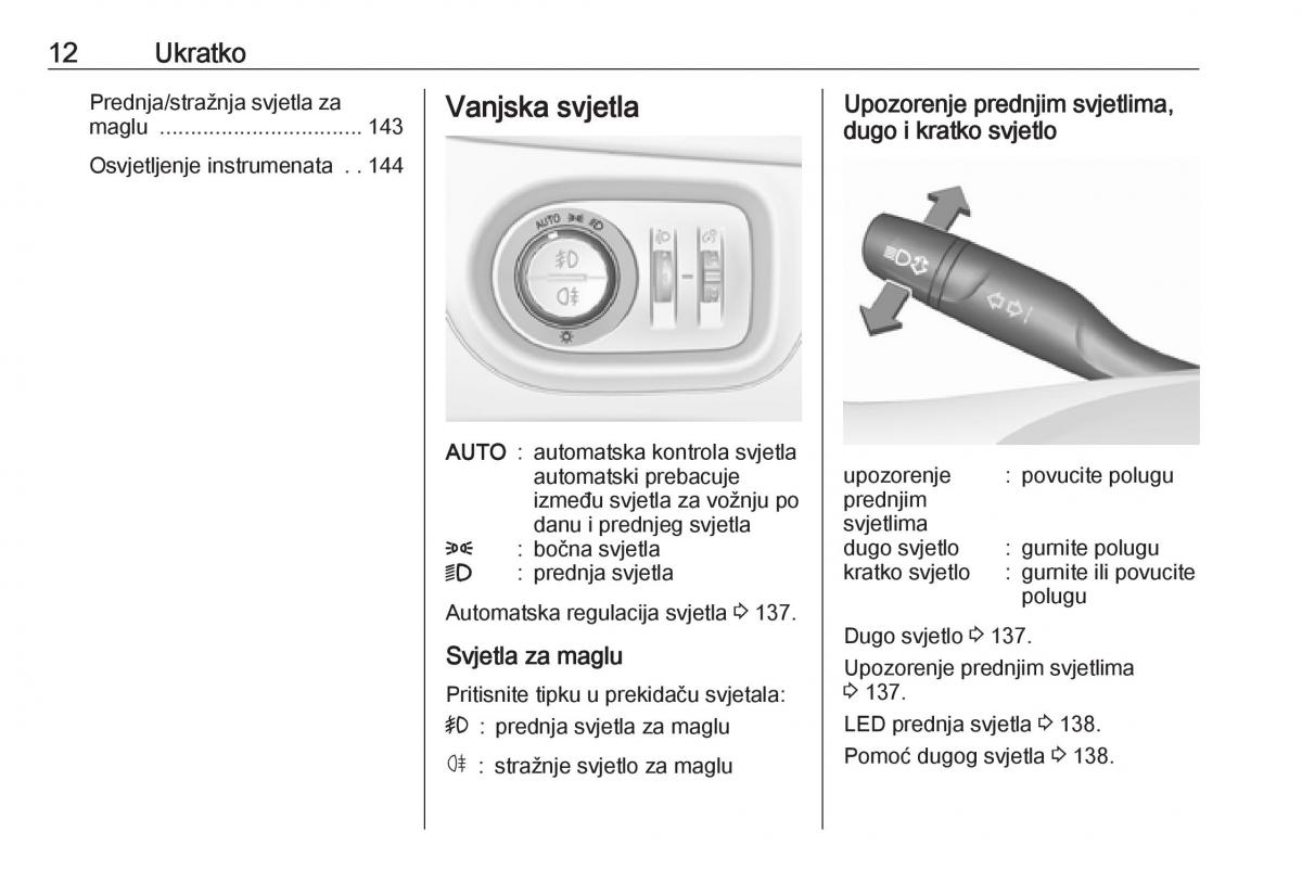 Opel Astra K V 5 vlasnicko uputstvo / page 14