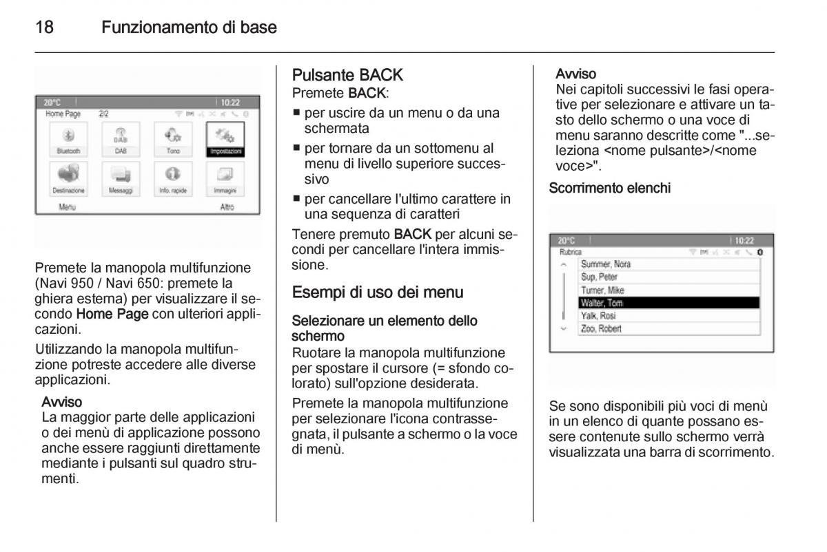 Opel Astra K V 5 manuale del proprietario / page 18